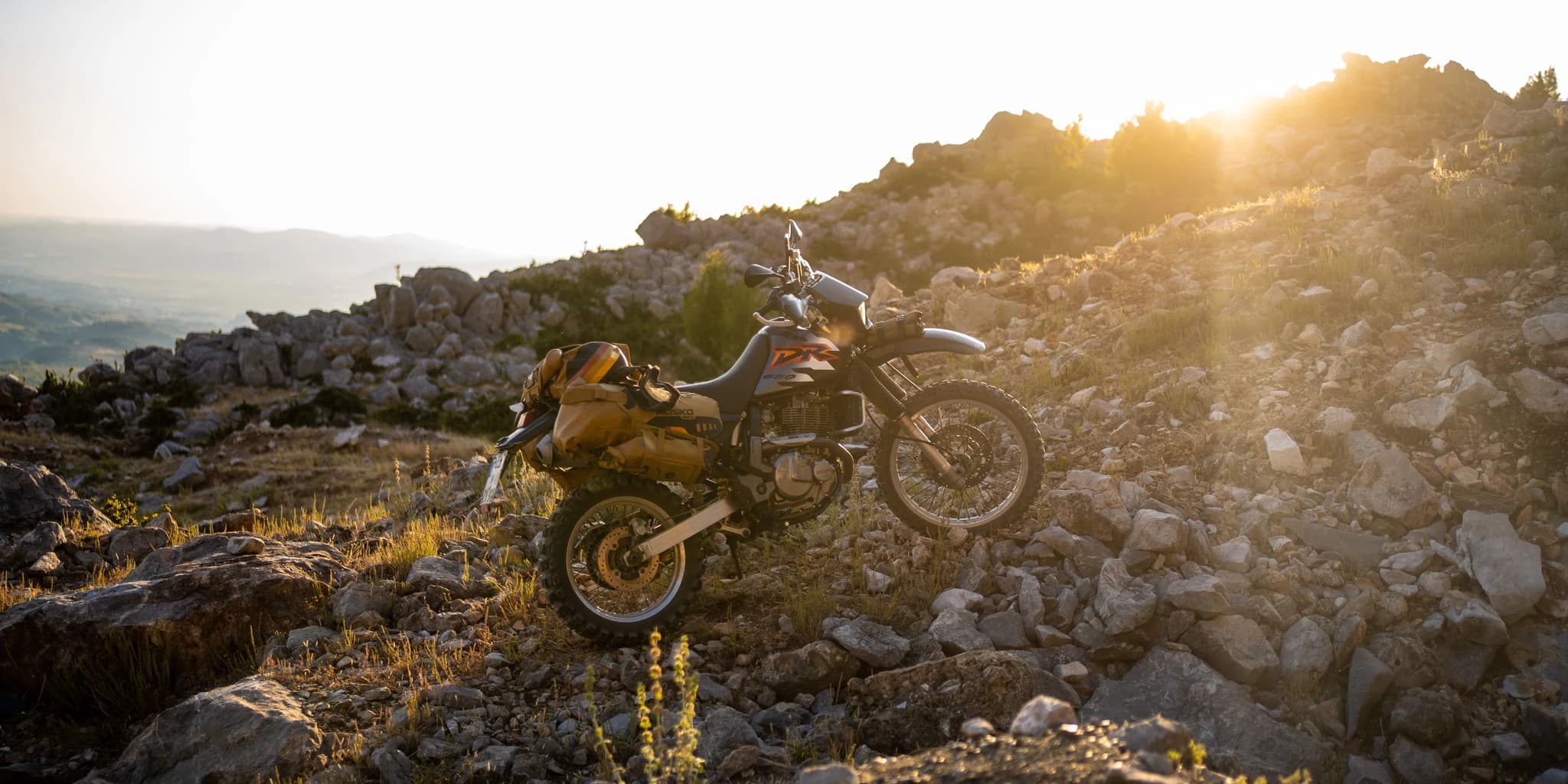 Motorcycle travel scene (2)