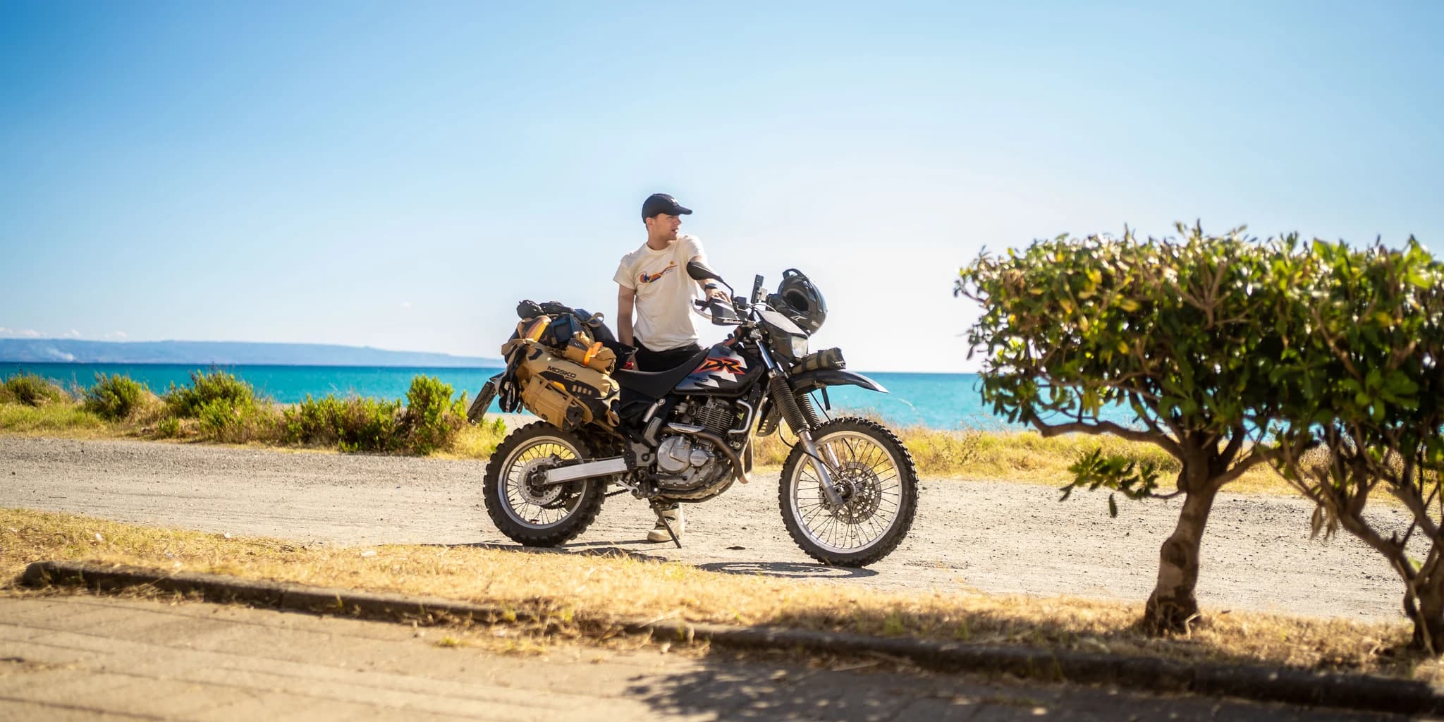 Motorcycle travel scene (2)