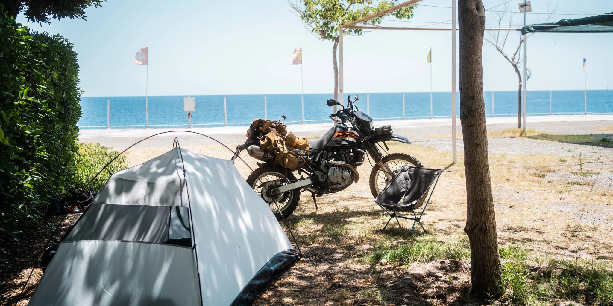 Motorcycle travel scene (2)
